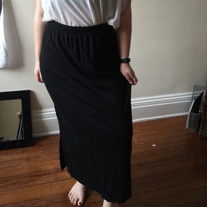 vintage maxi skirt